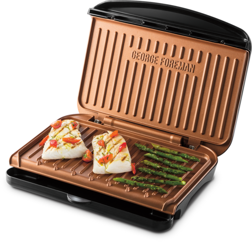George Foreman Fit Grill Medium Copper