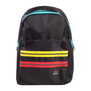 DIFUZED Playstation - Black Retro Logo - Zaino (Multicolore)