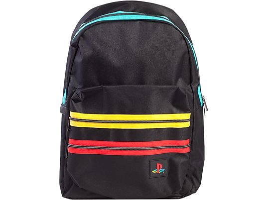 DIFUZED Playstation - Black Retro Logo - Zaino (Multicolore)