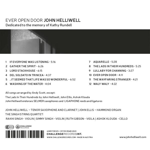 John Helliwell - Ever Open Door  - (CD)
