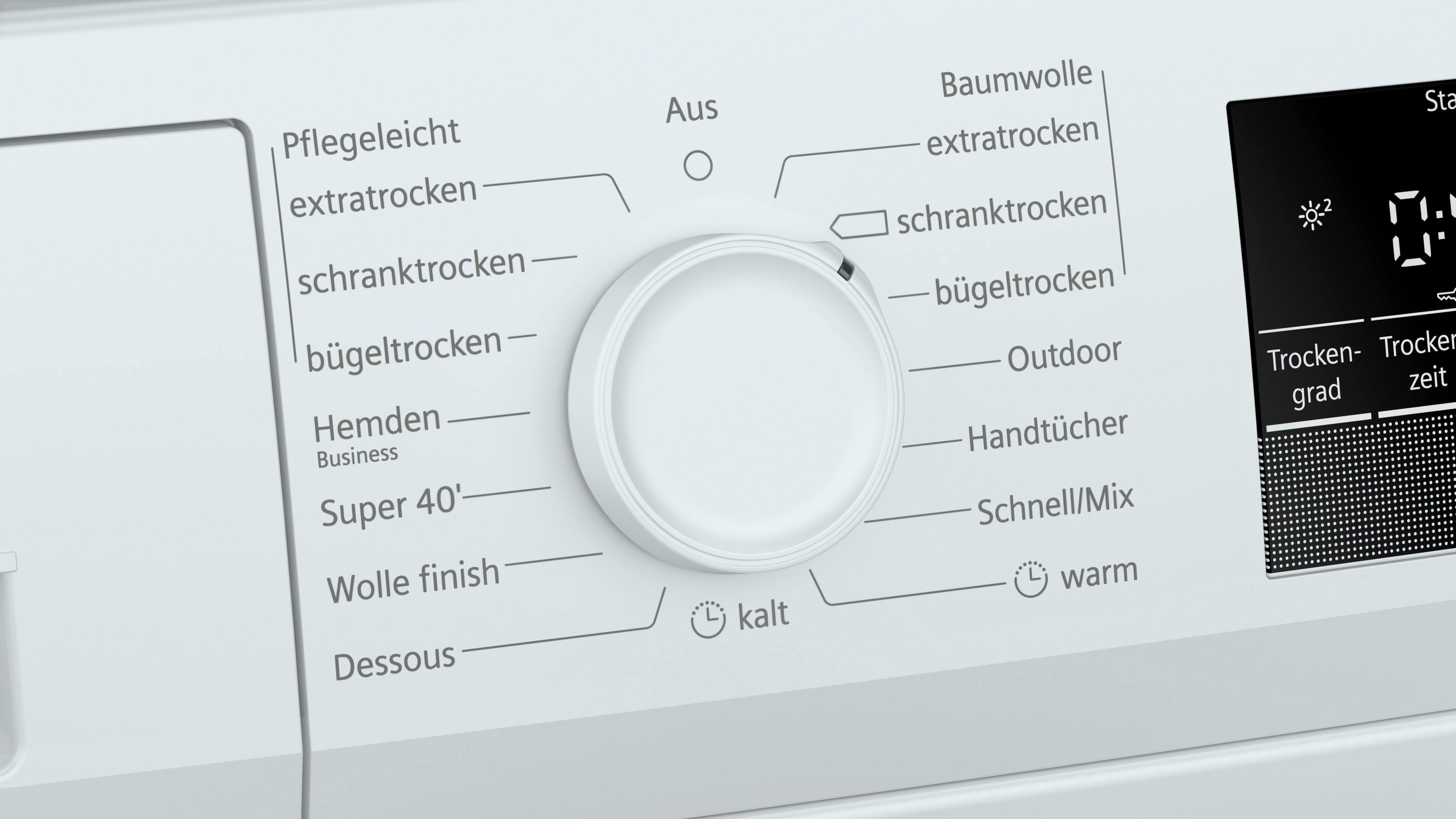 SIEMENS WT45HVA1 Wärmepumpentrockner (8 kg), Weiß)