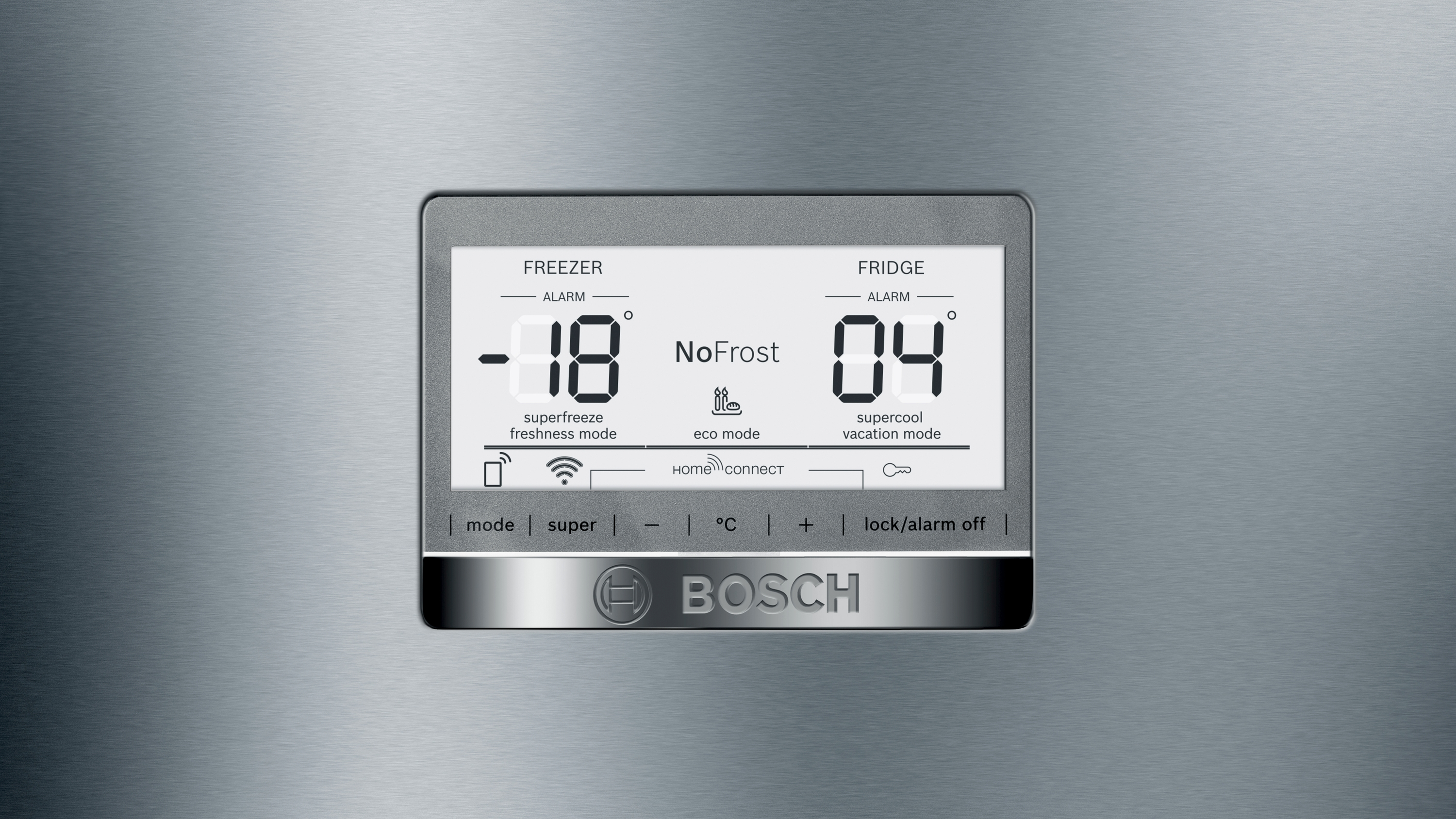 BOSCH KGN86AIDP Serie 6 Kühlgefrierkombination (D, 682 l, 1860 mm hoch, inox-antifingerprint)