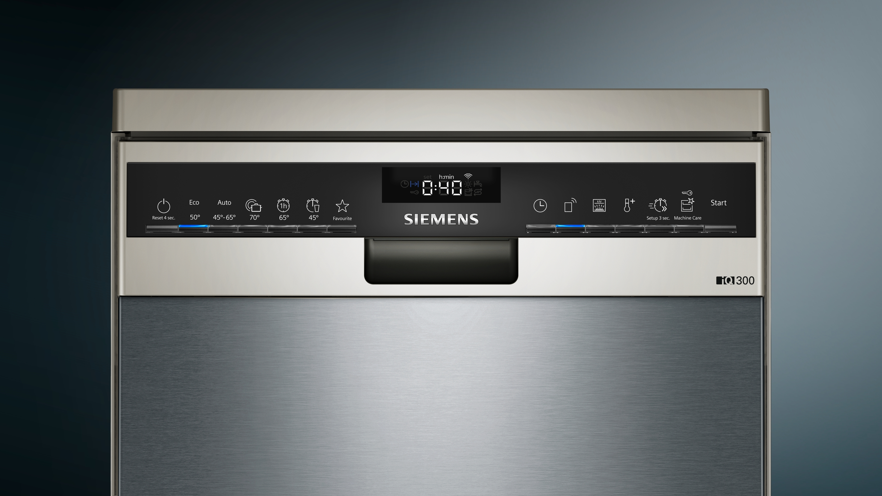 Lavavajillas - Siemens SR23HI65ME, Integrable, 10 servicios, 6 programas, A+, Inox