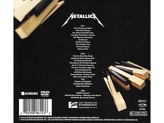 Metallica - S&M2 (LTD) CD + DVD