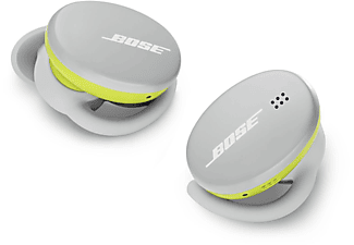 Auriculares True Wireless - Bose Sport Earbuds, Control táctil, 5h, Resistente al sudor y la lluvia, Blanco