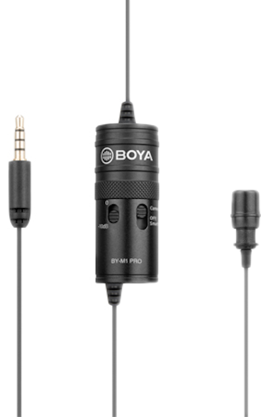 BOYA BY-M1 Pro II Univerzális Lavalier mikrofon