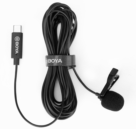 BOYA BY-M3 Univerzális Lavalier mikrofon (Android)