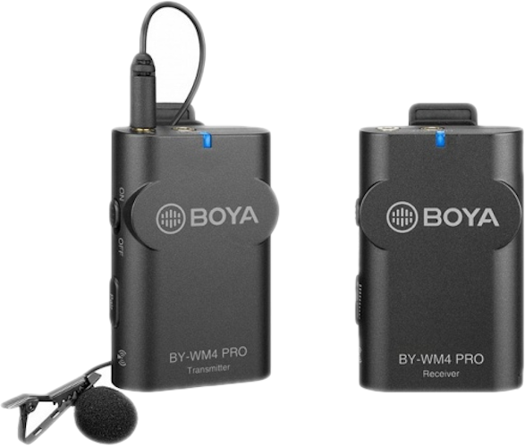 BOYA BY-WM4 Pro-K1 2.4GHz Univerzális vezetéknélküli szett (1+1)