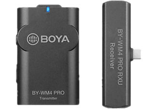 BOYA BY-WM4 Pro-K5  2.4GHz Univerzális vezetéknélküli szett (Android / 1+1)