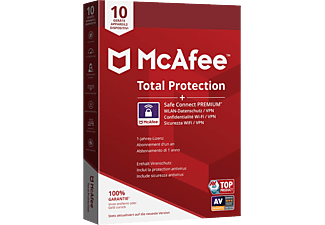 Total Protection (10 dispositivi) + VPN (5 dispositivi) / 1 anno - PC/MAC - Tedesco, Francese, Italiano