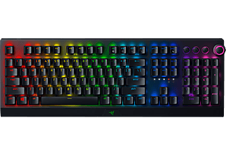 RAZER BlackWidow V3 Pro (Green Switch) Swiss Layout - Clavier de jeu, Sans fil, QWERTZ, Noir