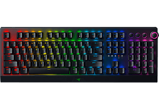 RAZER BlackWidow V3 Pro (Green Switch) Swiss Layout - Tastiera da gioco, Senza fili, QWERTZ, Mechanical, Razer Green, Nero