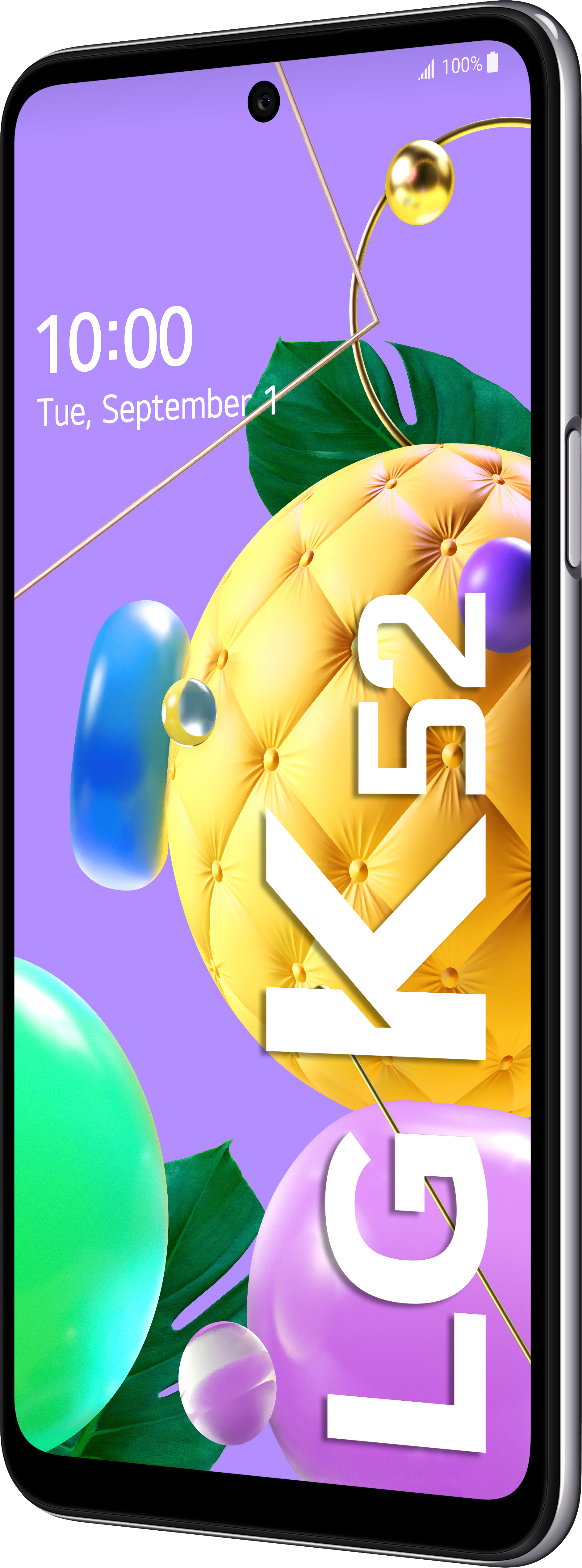 LG K52 64 GB Weiß Dual SIM