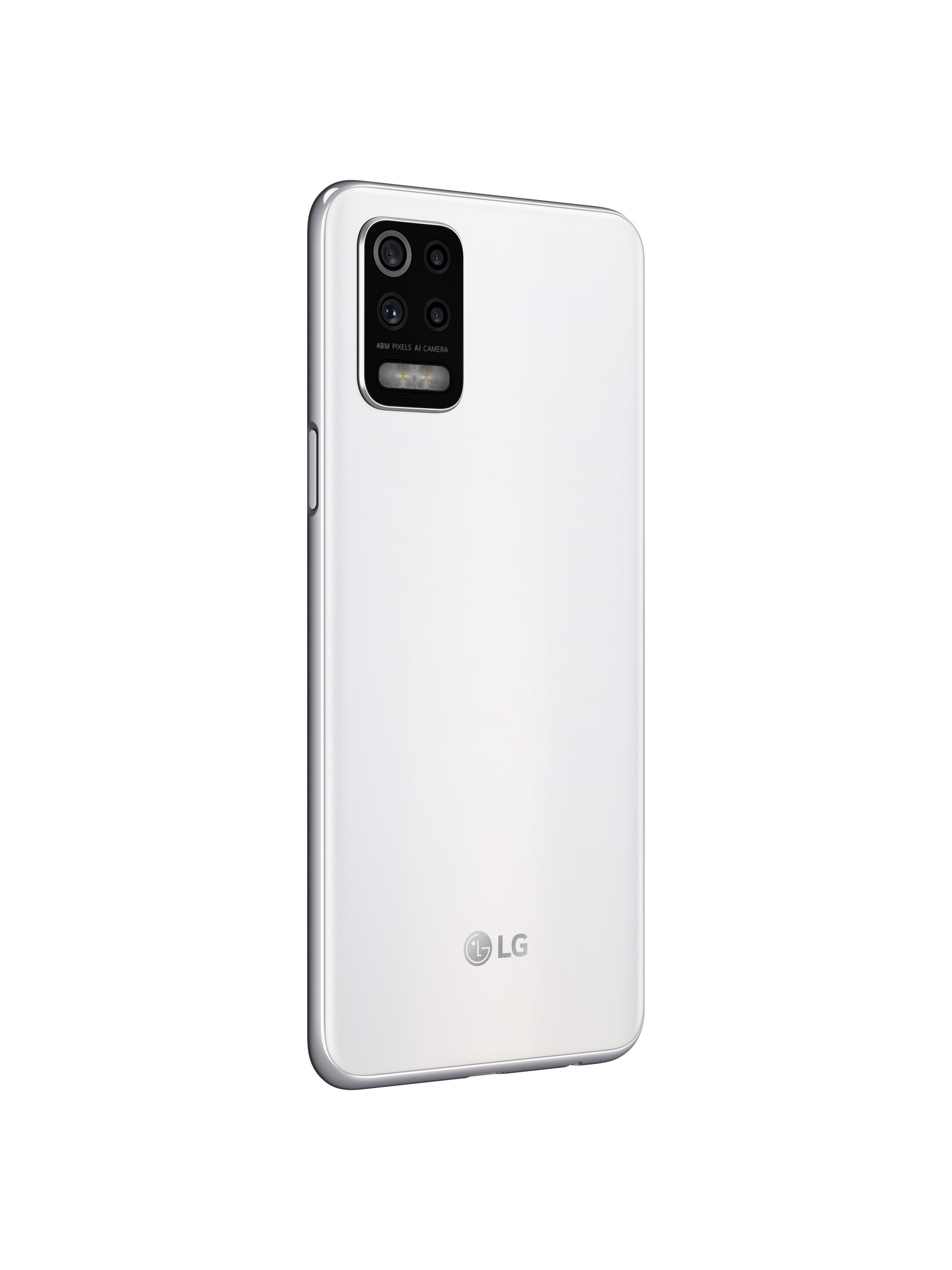 LG K52 64 GB Weiß Dual SIM