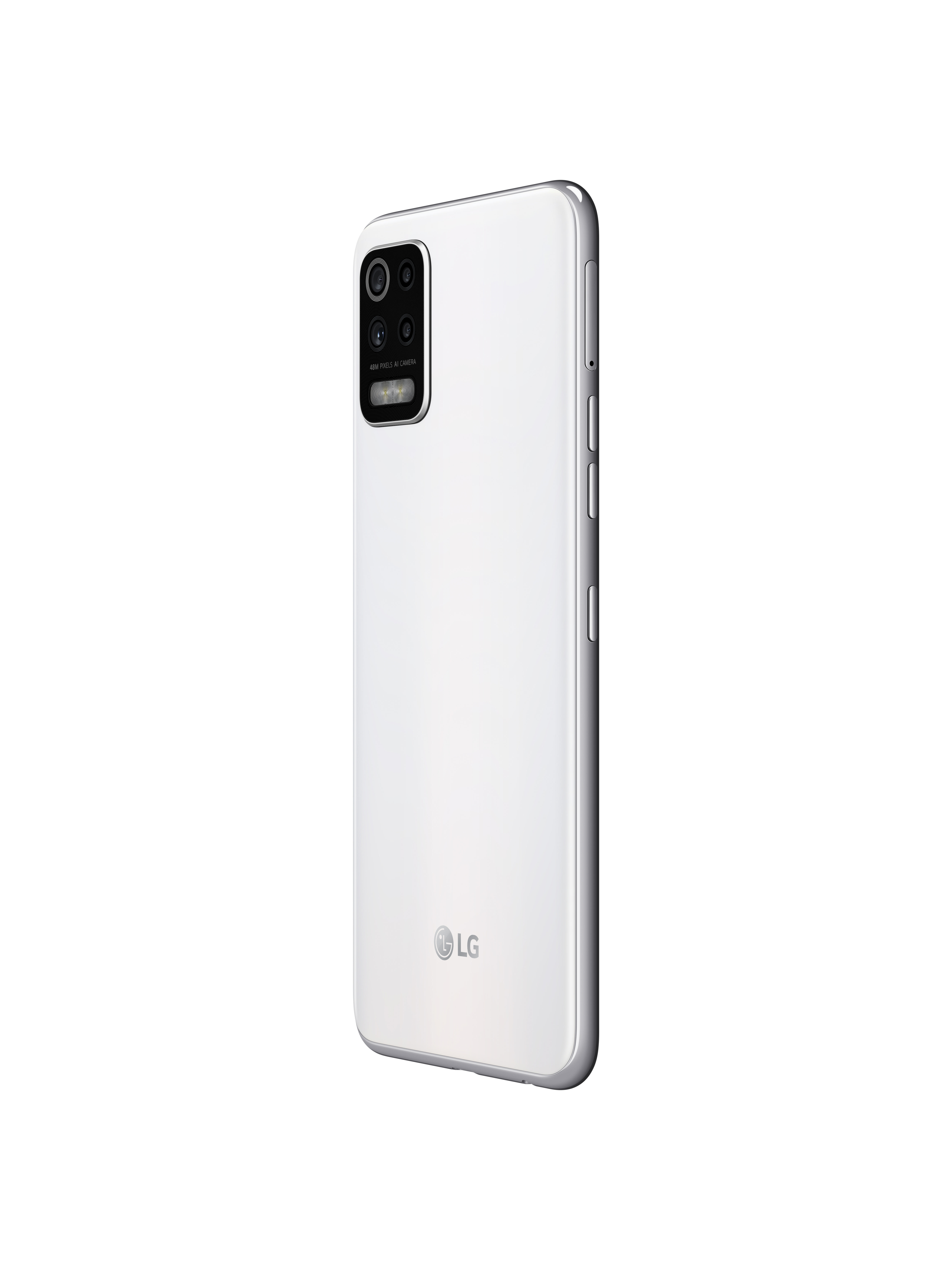 LG K52 64 GB Weiß Dual SIM