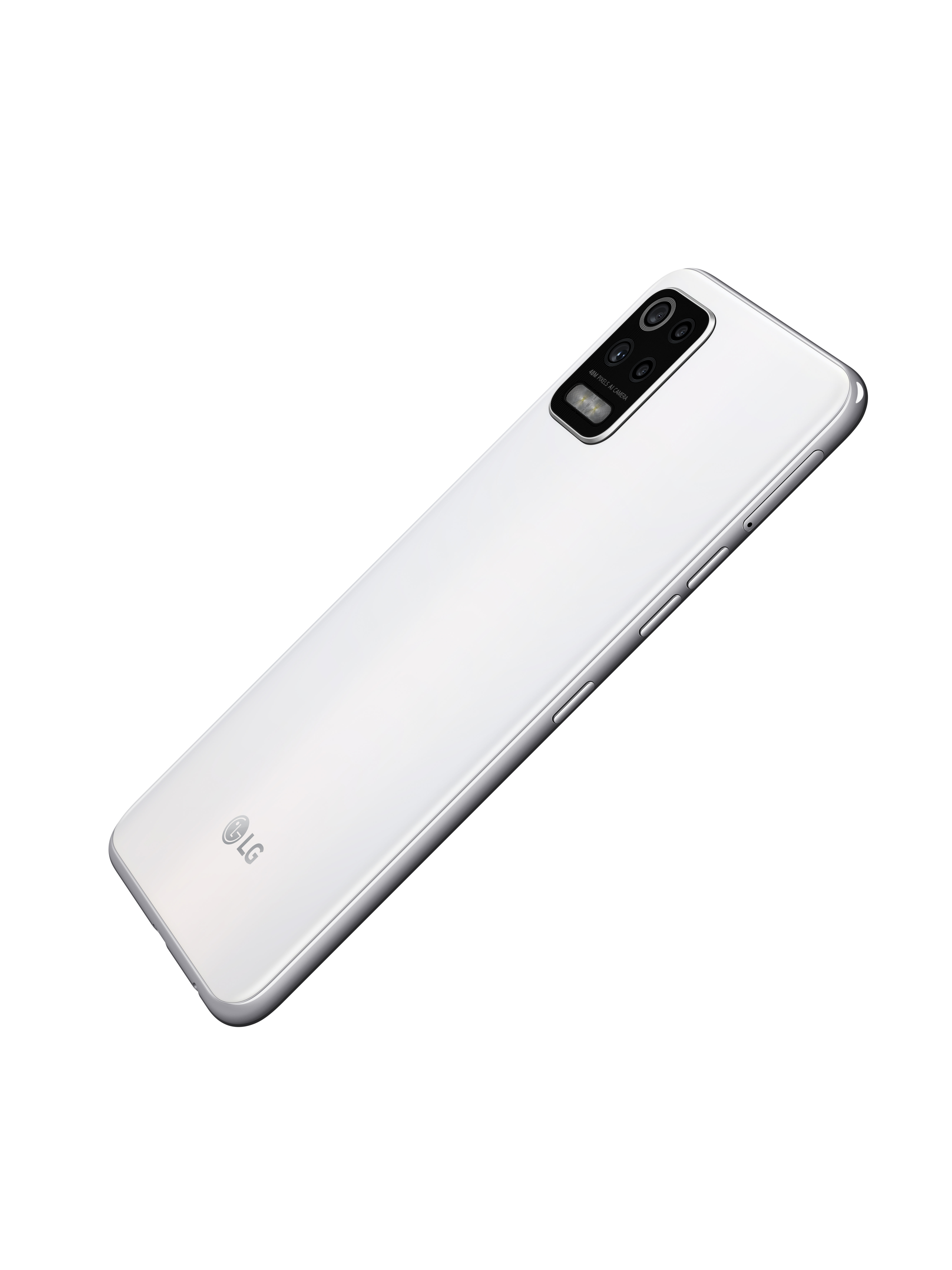 LG K52 64 GB Weiß Dual SIM