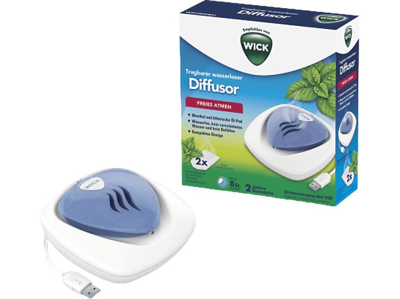 Wick Wasserloser tragbarer Diffusor (USB) WH1800EU