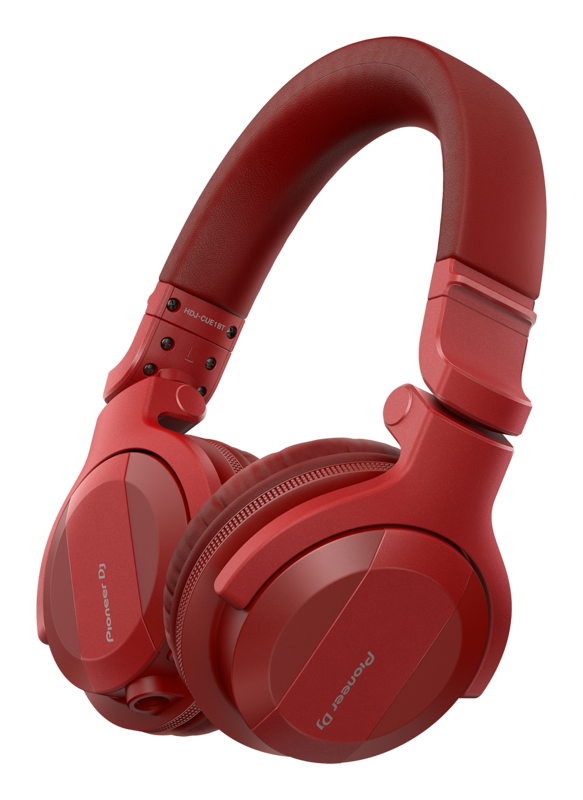 Pioneer DJ HDJ-CUE1BT Rood Hoofdtelefoon
