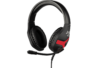 KONIX Nemesis - Gaming Headset, Schwarz/Rot