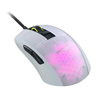 ROCCAT Burst Pro - Gaming Mouse, Cablato, 16000 dpi, Bianco
