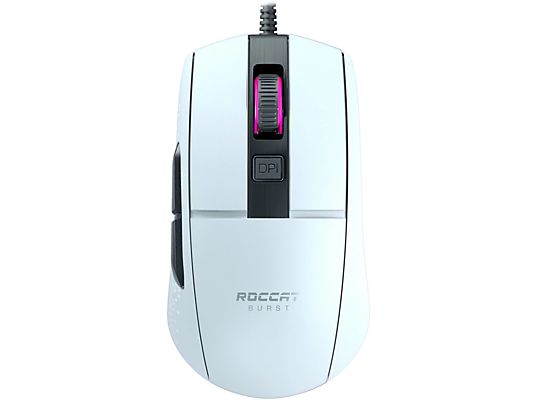ROCCAT Burst Core - Souris Gaming, Filaire, 8500 dpi, Blanc