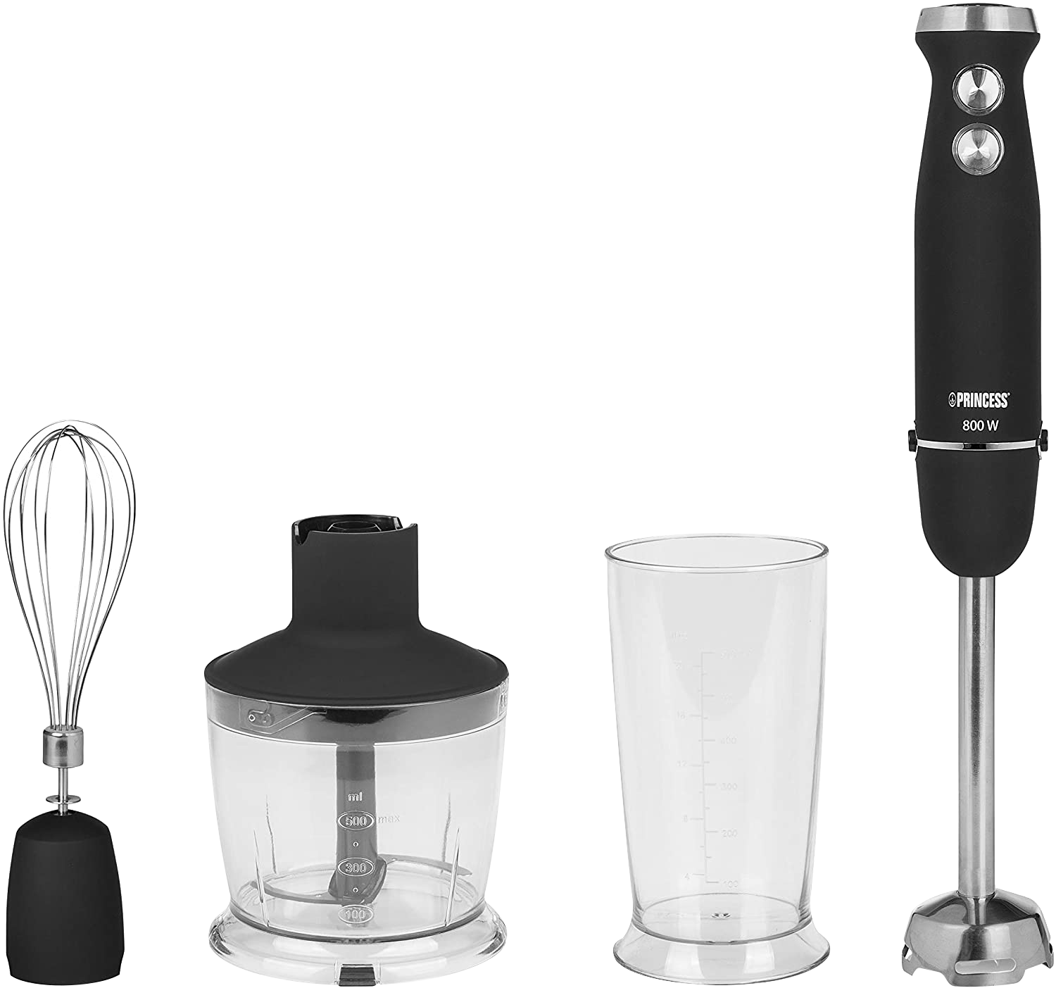 PRINCESS 0122122001001 Kézi turmixgép, 800W