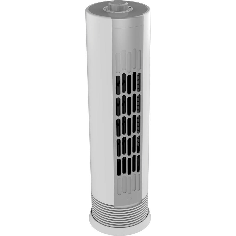 SHE SHE39TU2001  Turmventilator Weiß/Silber (25 Watt)