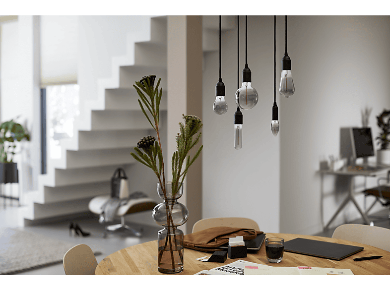 PHILIPS LEDclassic Lampe Smoky ersetzt 11W LED warmweiß