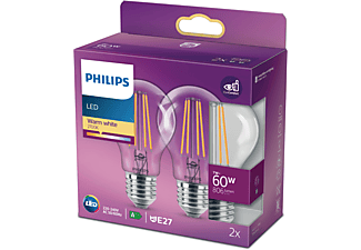 PHILIPS LED Lampe E27 ersetzt 60W LED Lampe warmweiß