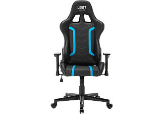 L33T Energy PU - Chaise de jeu (Noir/Bleu)