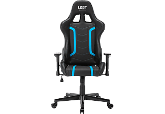 L33T Energy PU - Sedia da gioco (Nero/Blu)