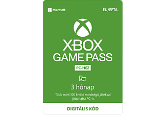 Xbox Game Pass PC-hez - 3 hónap (Elektronikusan letölthető szoftver - ESD) (PC)