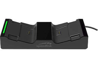 SPEEDLINK SL-260001-BK - USB-Ladegerät (Schwarz)