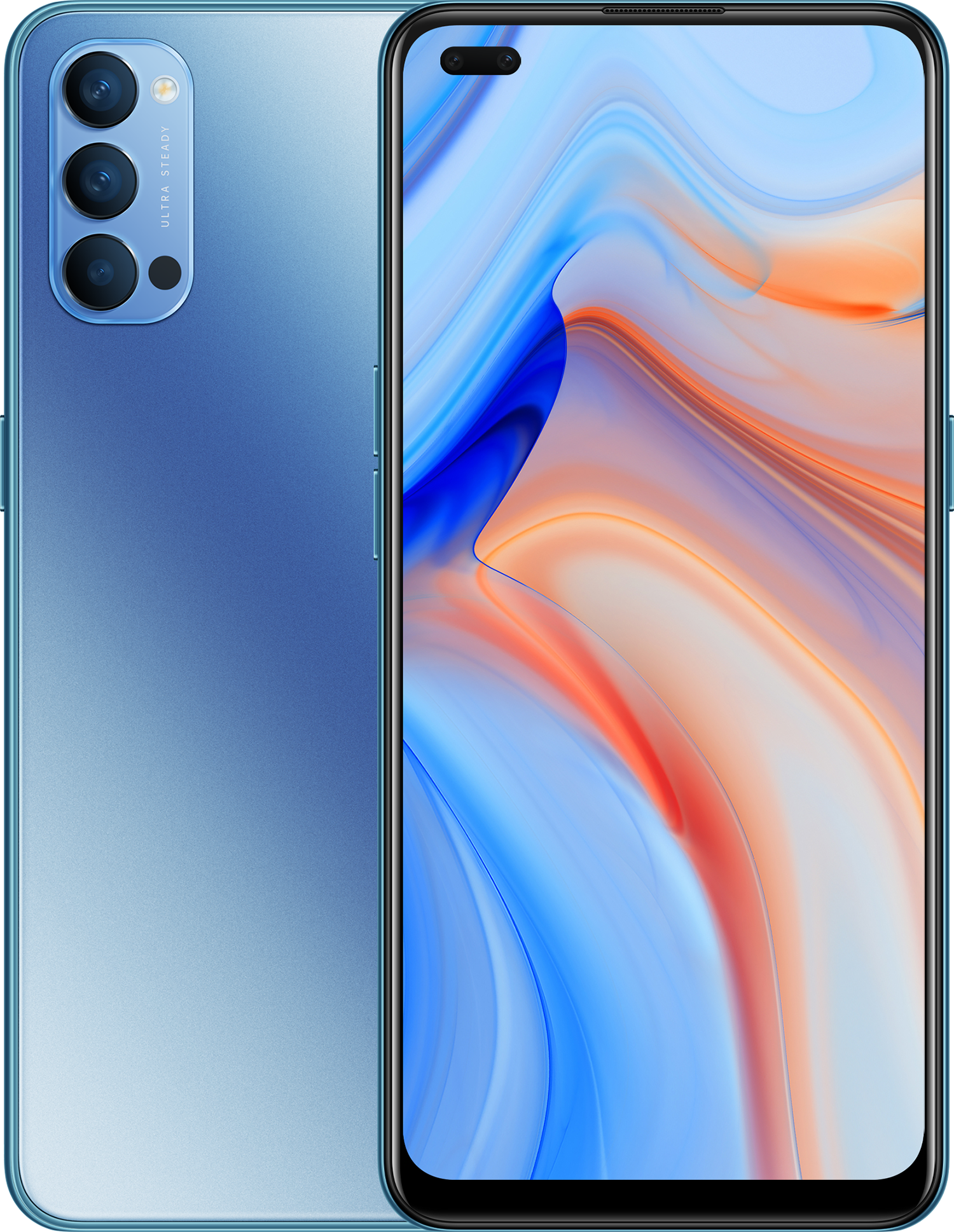 OPPO Reno4 5G - 128 GB Blauw