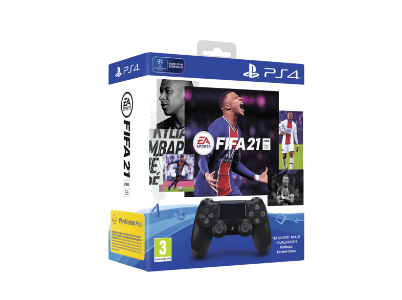 Sony Dualshock 4 Siyah V2 Fifa 21 Ps4 Bluetooth Oyun Kolu Ve Oyun Ps4 Aksesuarlari