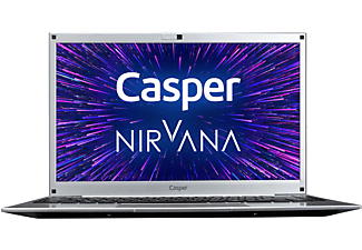 CASPER C350.5000-4C00E 14" Intel Pentium Silver N5000/4GB RAM/120GB SSD/Win 10 HD Laptop Gümüş Gri