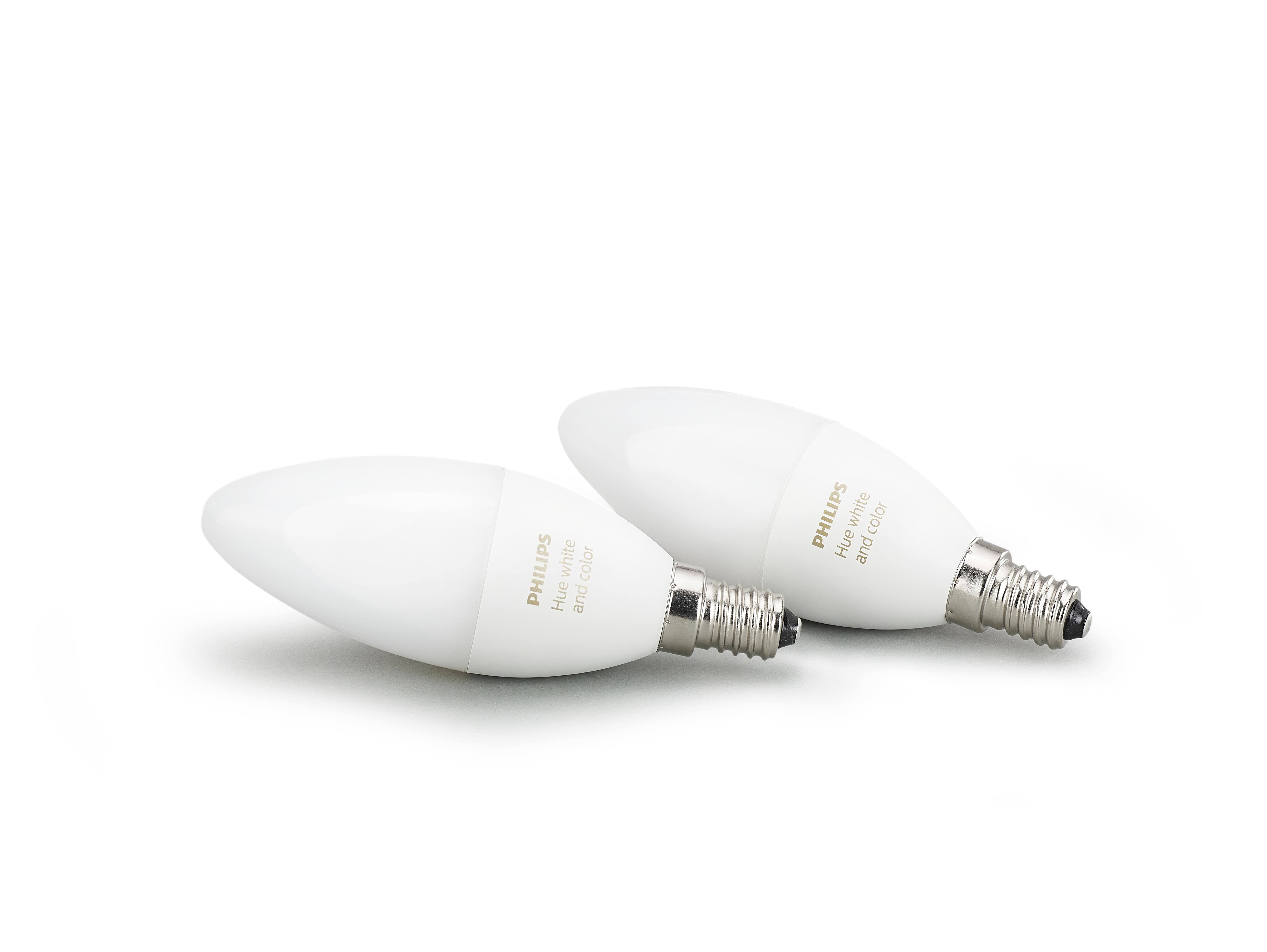 PHILIPS White & Col. Amb. E14 Doppelpack 2x470lm Lampe Mehrfarbig