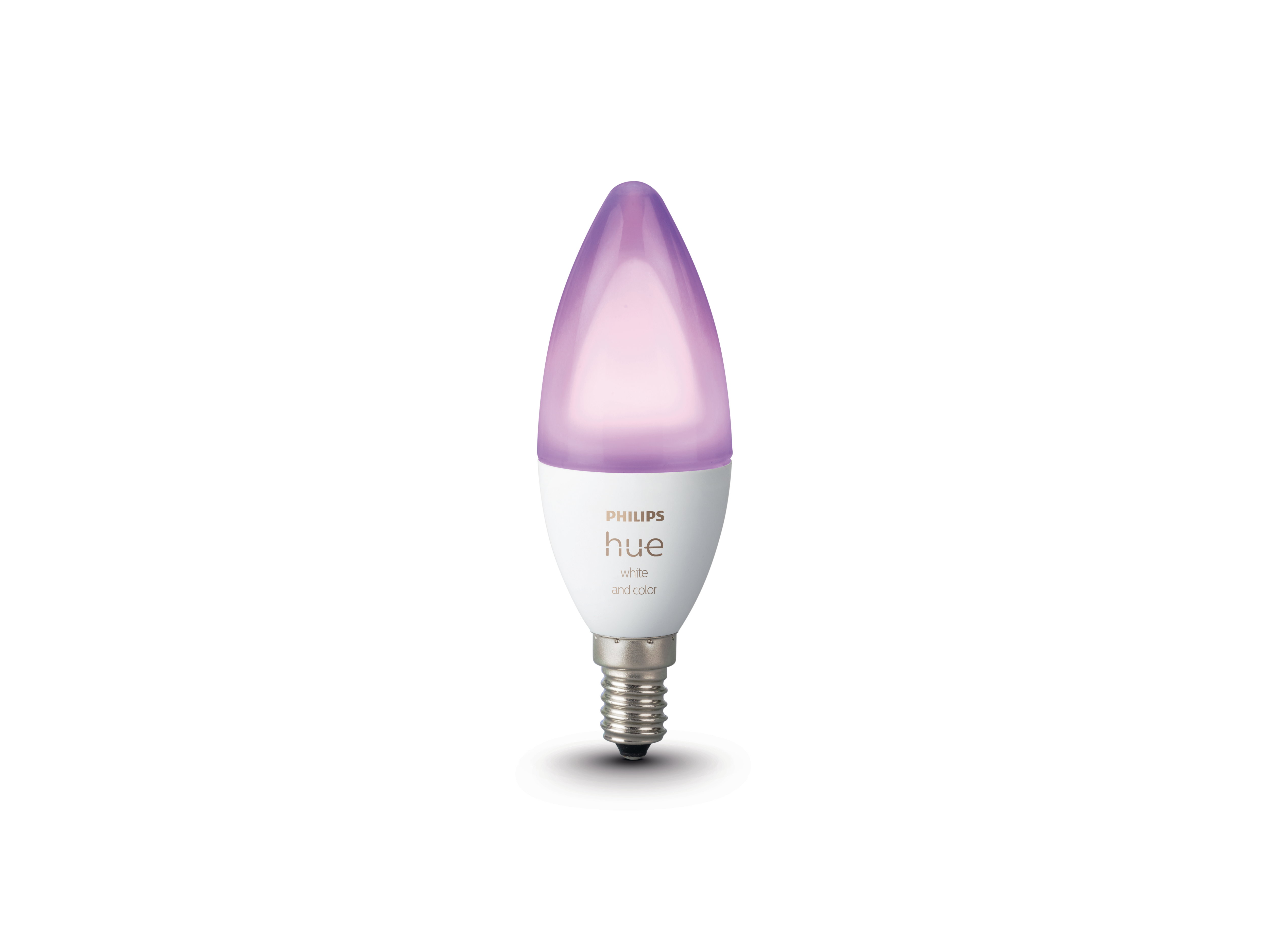 PHILIPS White & Col. Amb. E14 Doppelpack 2x470lm Lampe Mehrfarbig