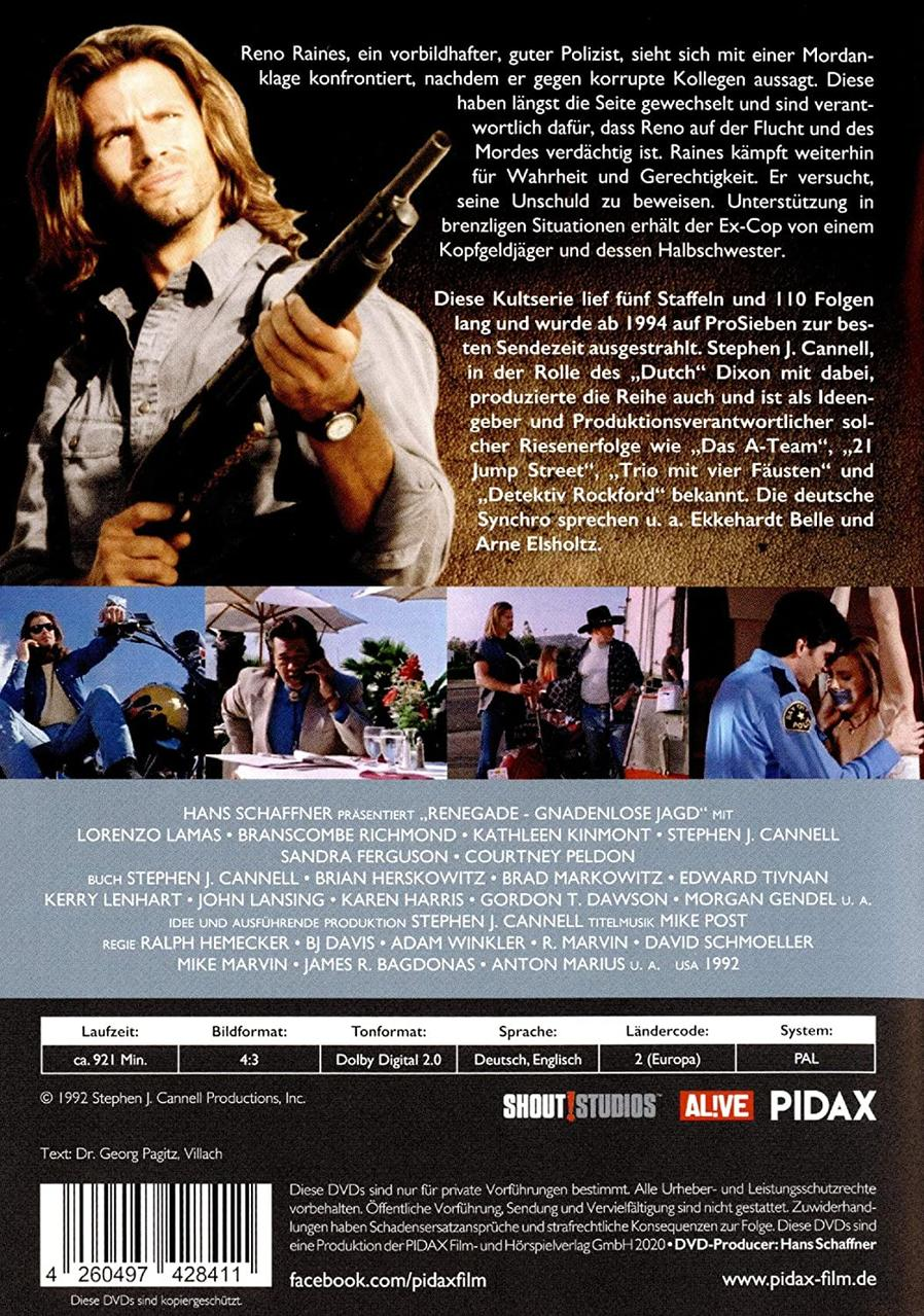 Renegade-Gnadenlose Jagd,Staffel 1 DVD