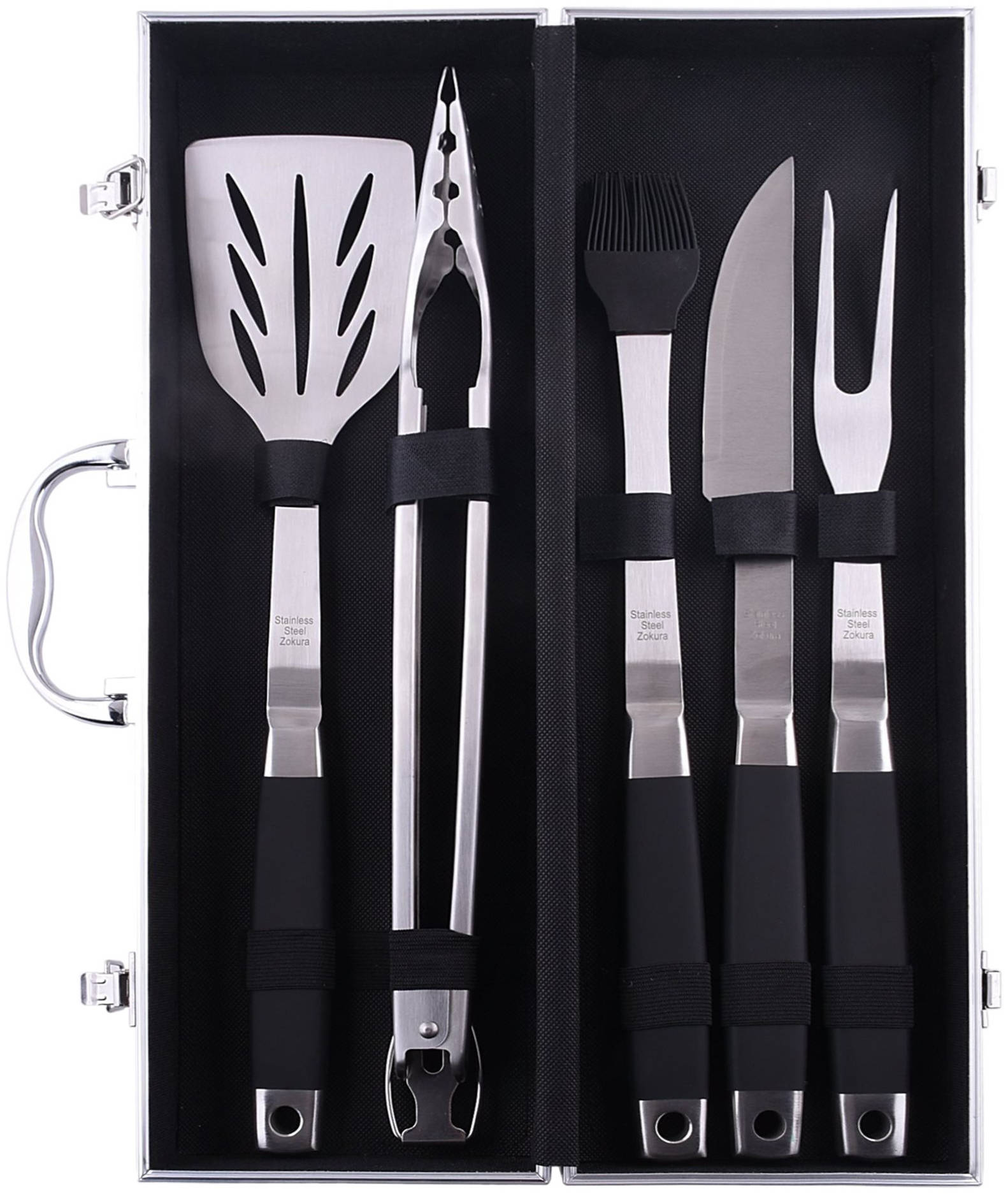ZOKURA Z1195 6 darabos grillkészlet