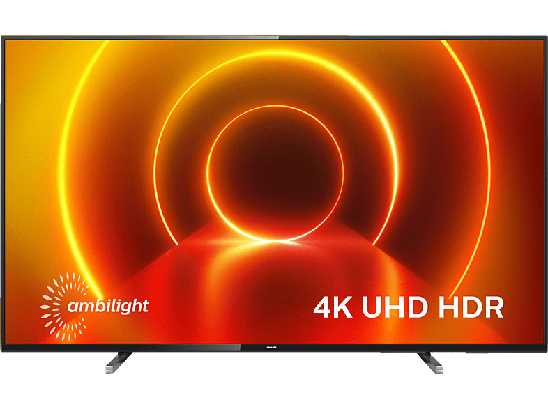 Led Tv Philips 55pus7805 12 Led Tv Flat 55 Zoll 139 Cm Uhd 4k Smart Tv Ambilight Saphi Smart Tv Mediamarkt