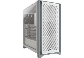 CORSAIR 4000D AIRFLOW Tempered Glass Mid-Tower - Case del PC (Bianco)