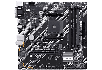 ASUS PRIME A520M-A AMD A520 AM4 DDR4 4800 HDMI DVI VGA M2 USB3.2 MATX Anakart Siyah