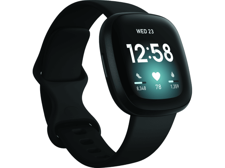 FITBIT Versa 3 Gesundheits- \u0026 Fitness-Smartwatch kaufen | MediaMarkt