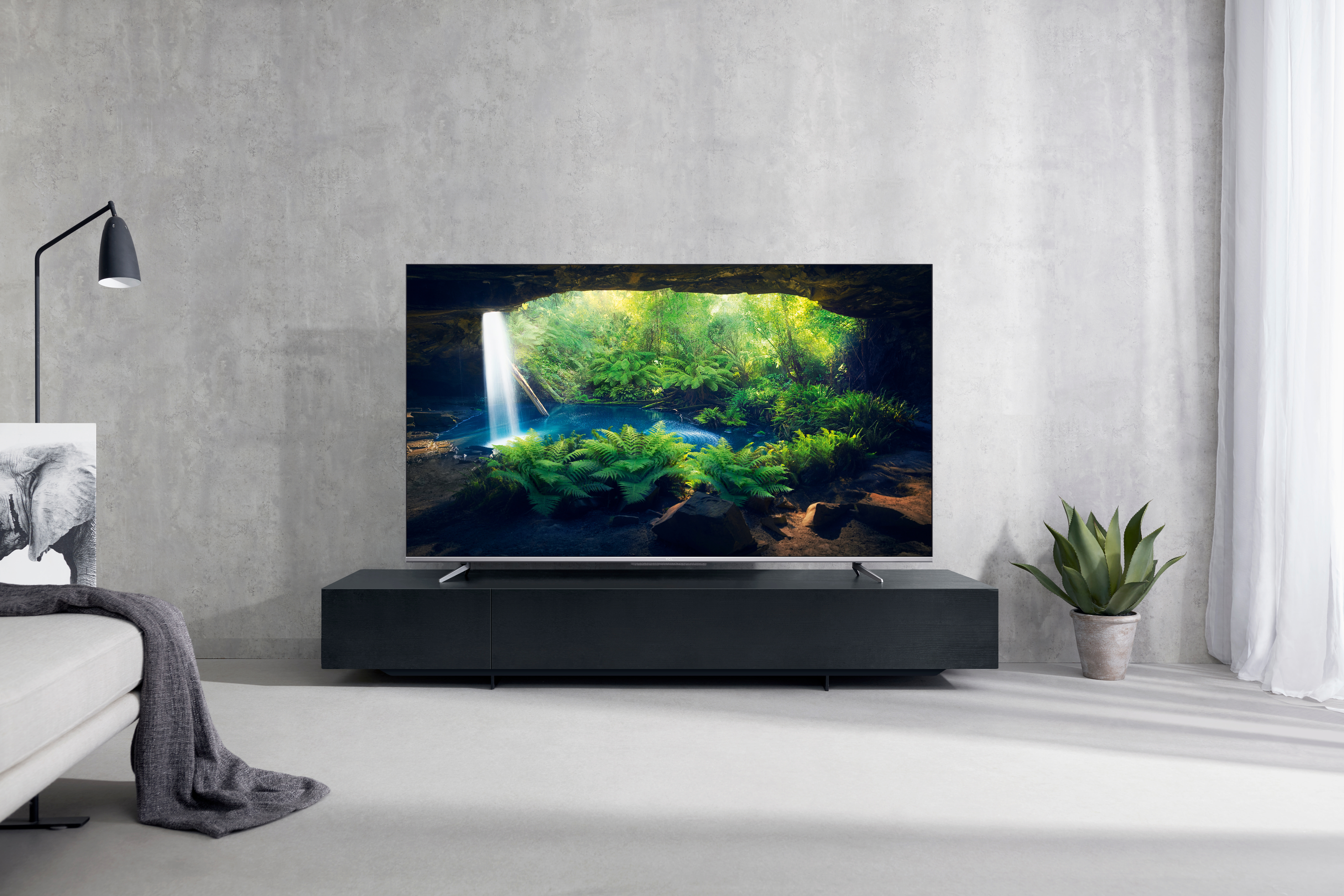 TCL 43P718 LED TV (Flat, 43 Zoll / 108 cm, UHD 4K, SMART TV, AndroidTV 9.0)