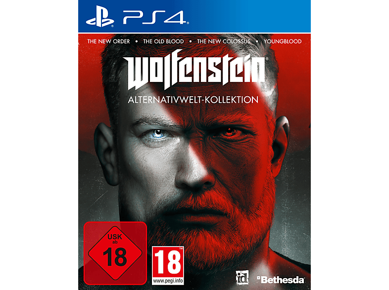 PS4 WOLFENSTEINALTERNATIVWELTKOLLEKTION [PlayStation 4] PS4 Spiele ab 18 MediaMarkt