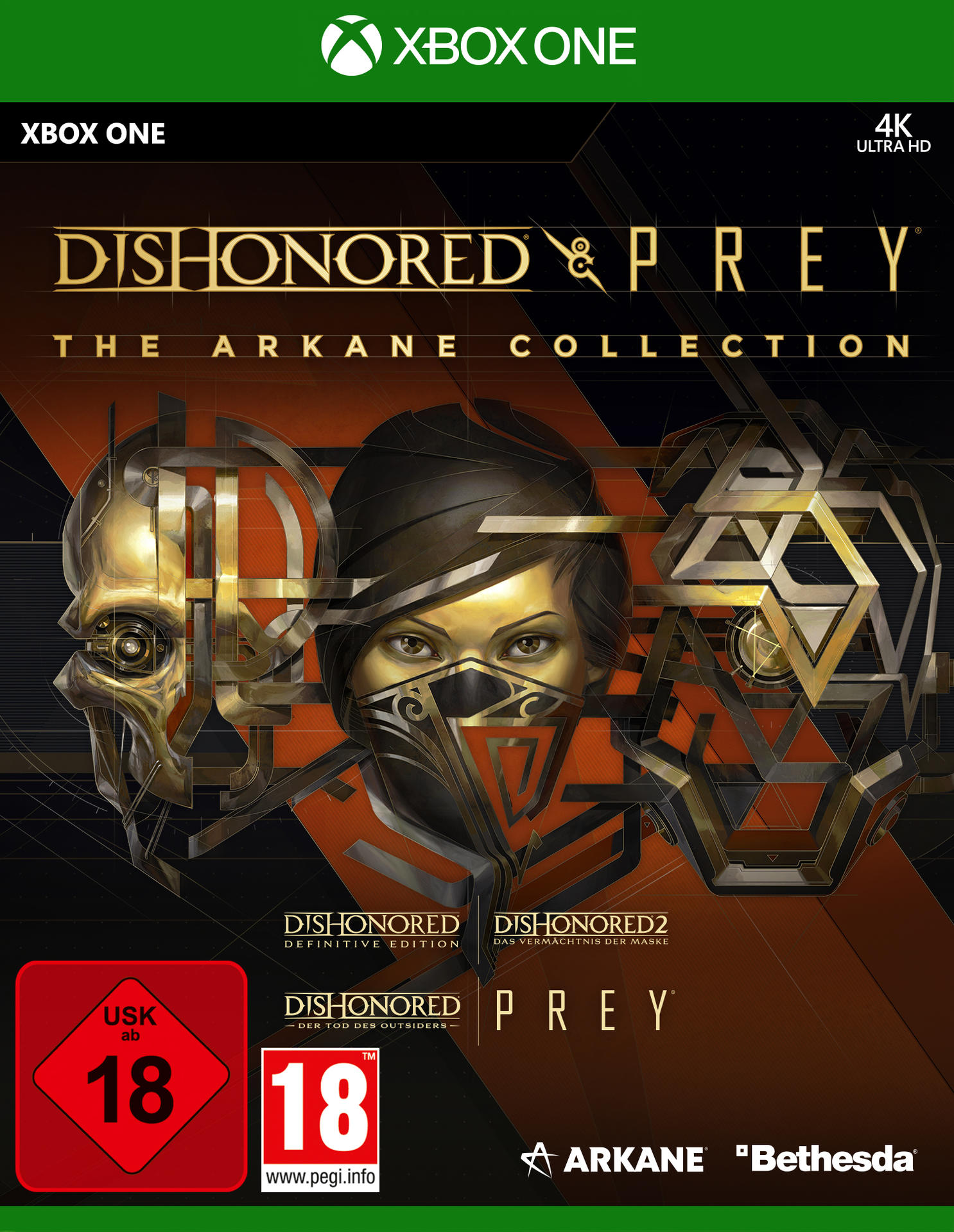 One] - [Xbox Arkane Prey Dishonored The Collection: &