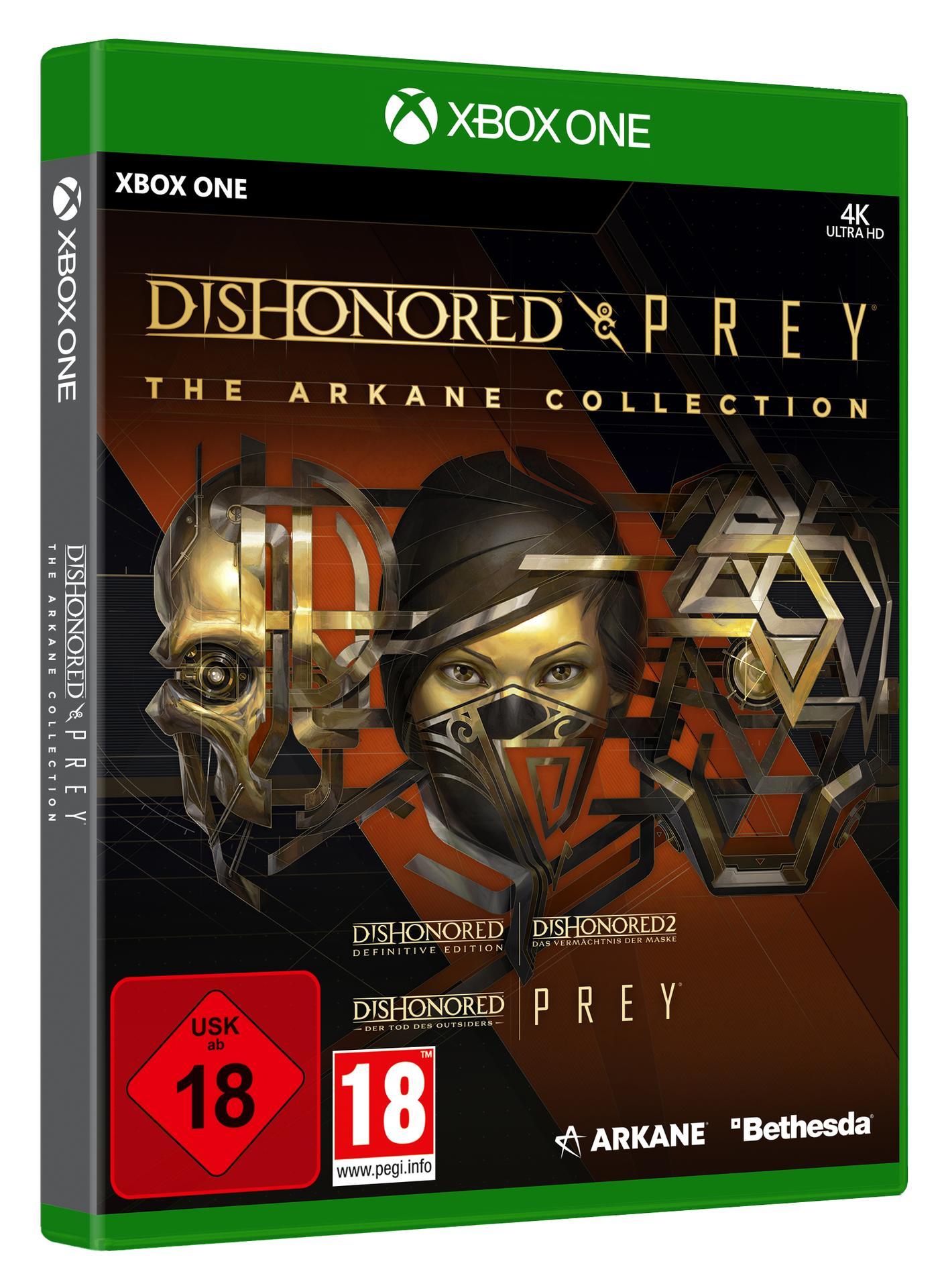 One] Arkane [Xbox Dishonored & - The Prey Collection: