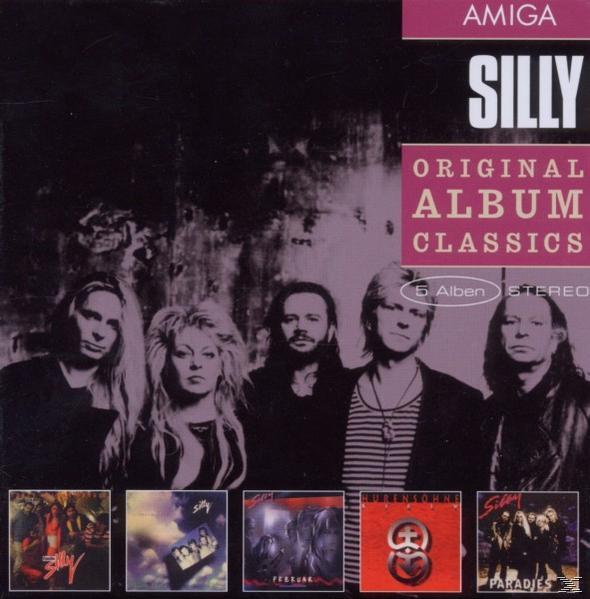 Albumcover mit einem Bandfoto und dem Text: SILLY ORIGINAL ALBUM CLASSICS.