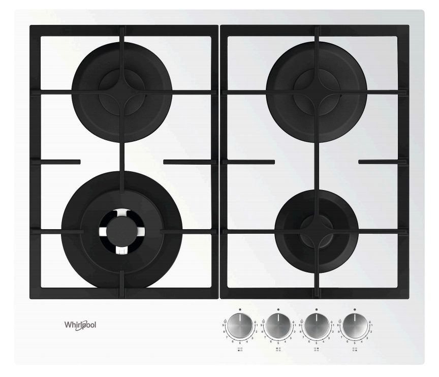 WHIRLPOOL GOFL 629/WH beépíthető gázfőzőlap